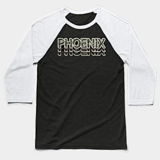 Phoenix Arizona Camou Baseball T-Shirt
